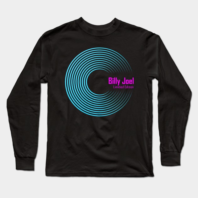 Limitied Edition Billy Joel Long Sleeve T-Shirt by vintageclub88